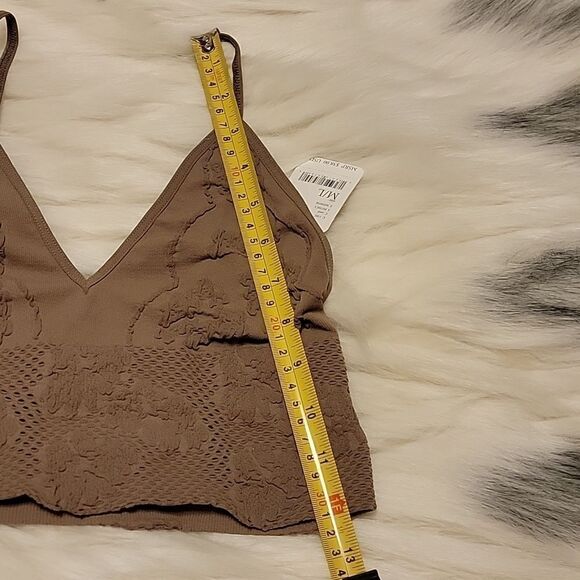 NWT Free People intimates Candy Seamless Bra in Sand - Picture 9 of 12